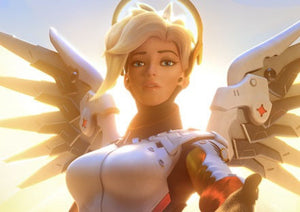 Mercy Wig. Overwatch Cosplay.
